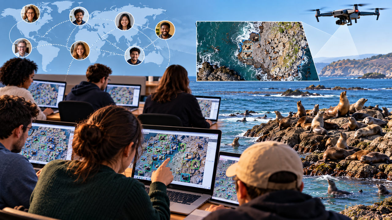 More than 1,500 volunteers count seals and sea lions on Zooniverse