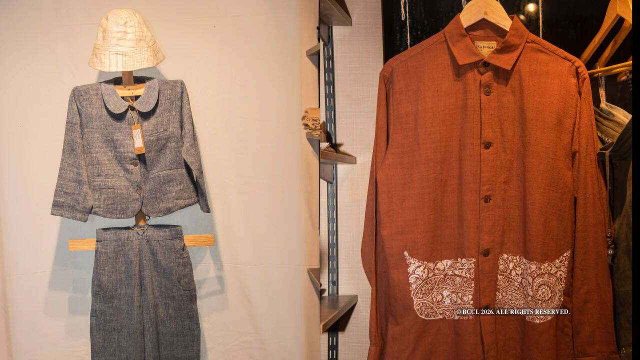 Leela Ler's fully compostable apparel and Salooka shirt made using HimGra fibre
