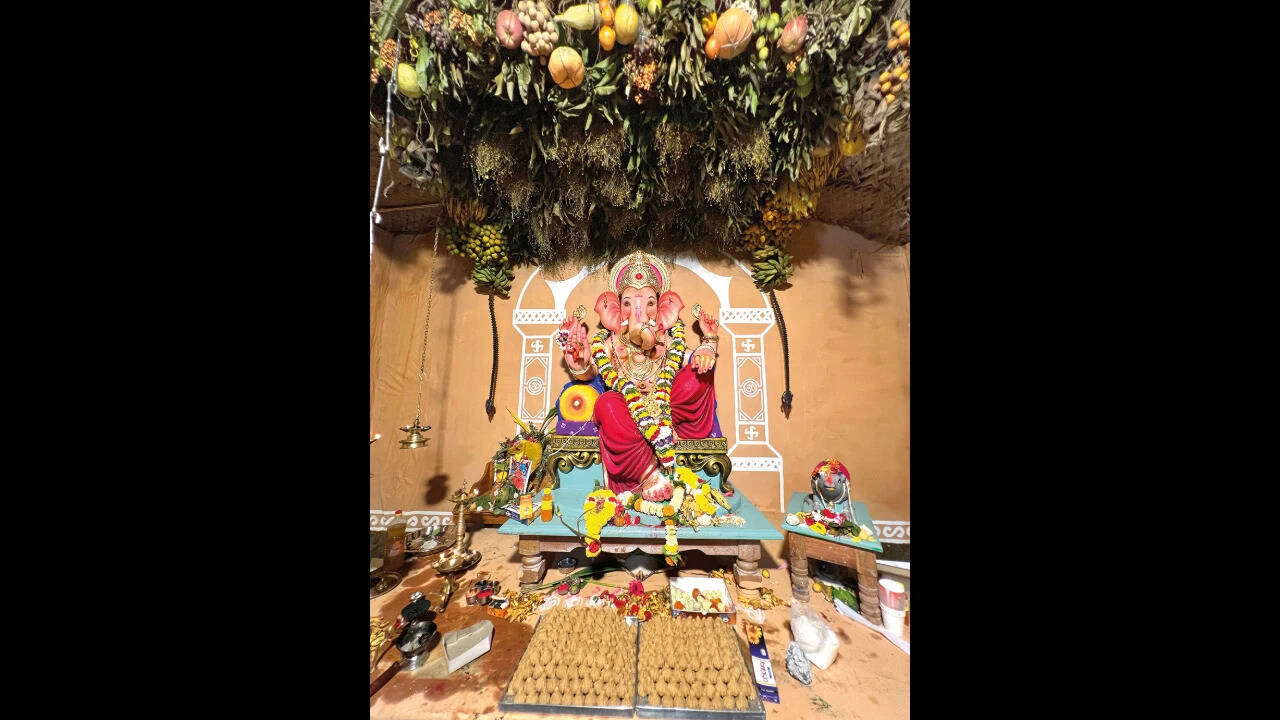 Chimanshet family Korgao, Pernem, Ganesh Utsav
