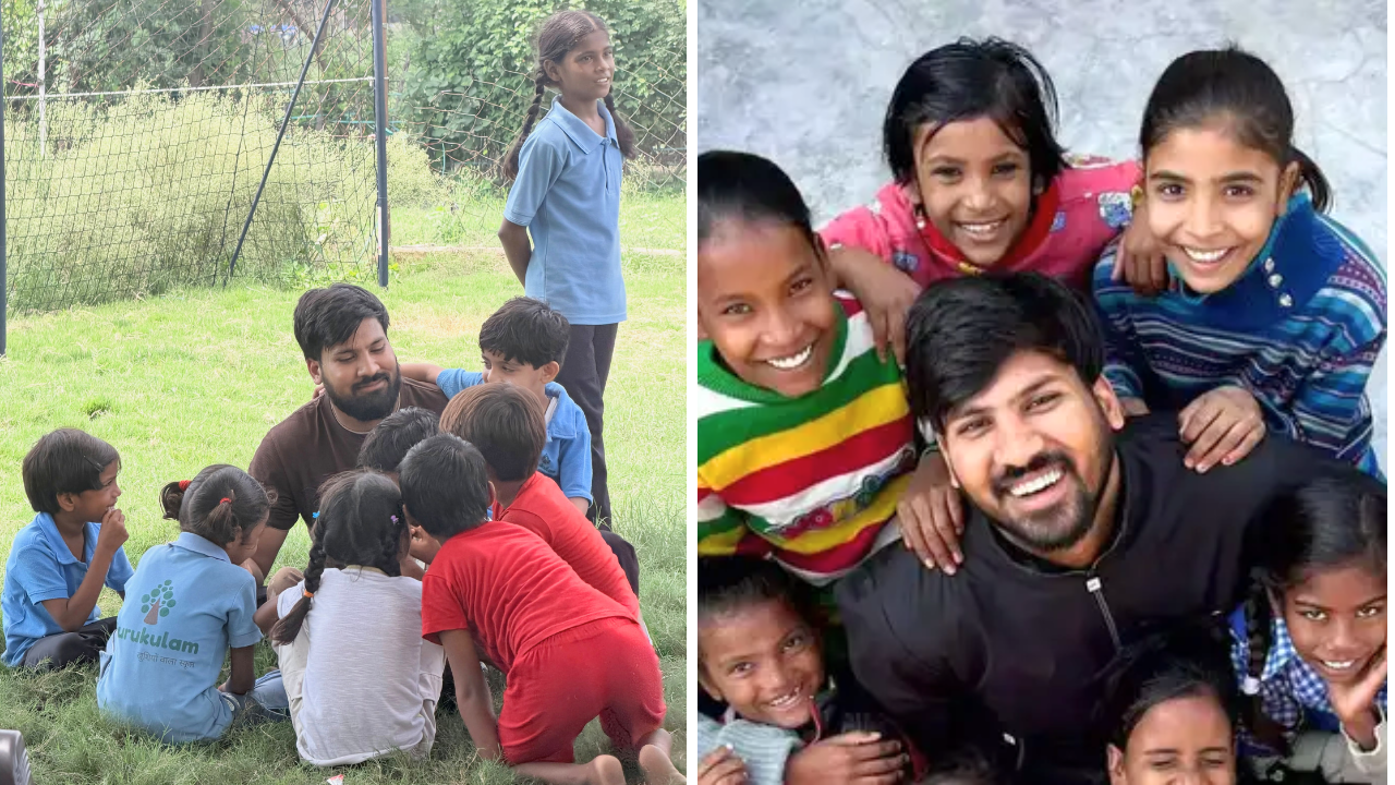 What began under a tree with five students eventually grew into a free learning initiative that has reached around 400 children in Kanpur.