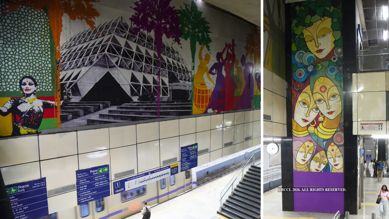 Khan Market metro station