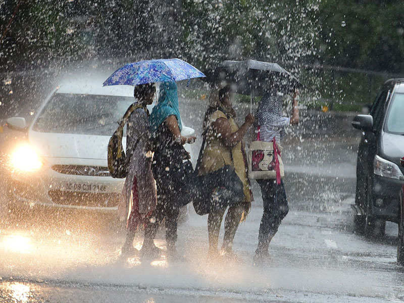 rains in Hyderabad: Hyderabad halts after heavy rain inundates many ...