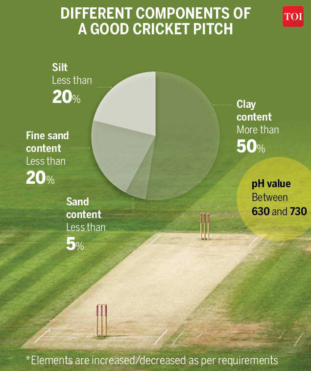 Cricket pitches All you need to know about cricket pitches Preparation, different tracks, soil