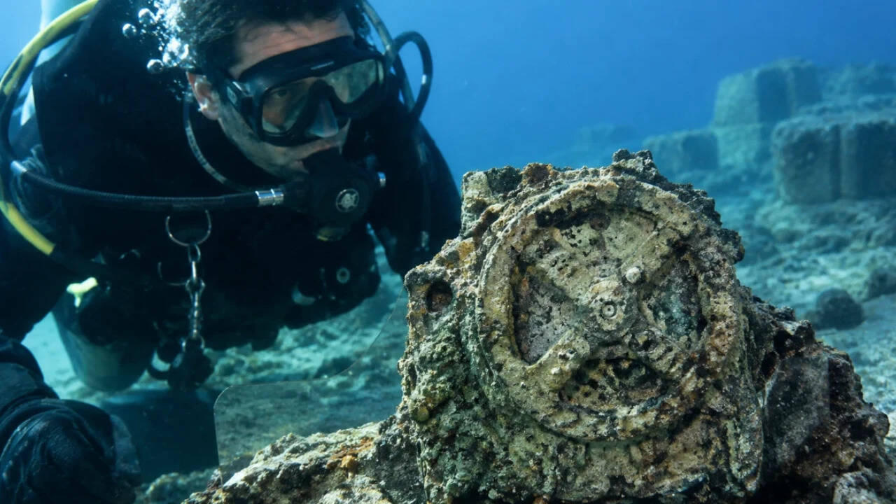 In 1901, divers recovered an ancient geared device from the Greek shipwreck. 125 years later, the Antikythera Mechanism is still revealing secrets about ancient sciences