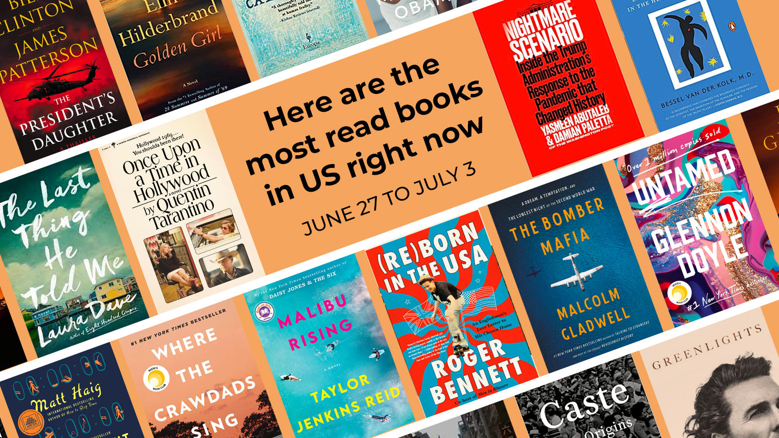 Here Are The Most Read Books In Us Right Now Times Of India