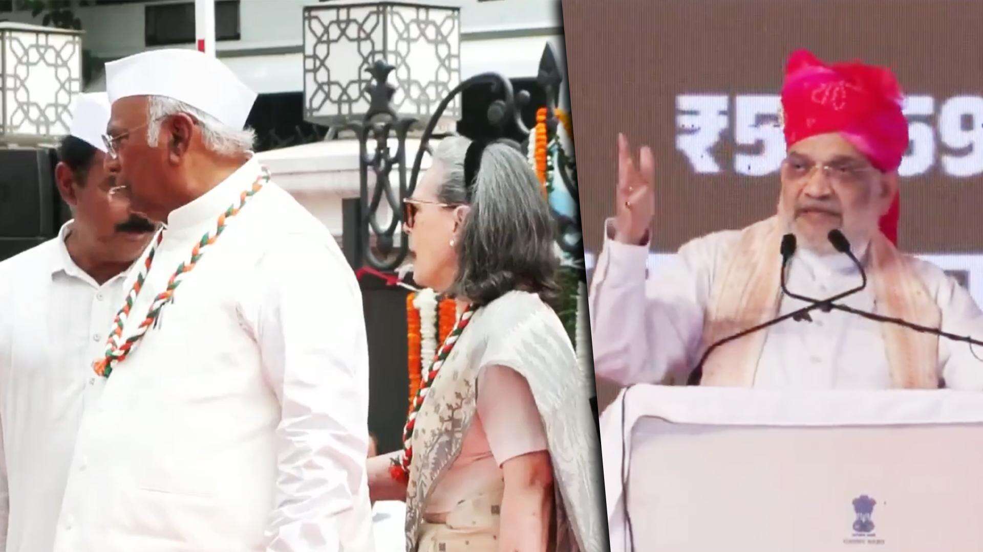 ‘Will Never Be Forgiven’: Amit Shah Slams Sonia Gandhi; BJP Lodges Complaint Over Vande Mataram Row