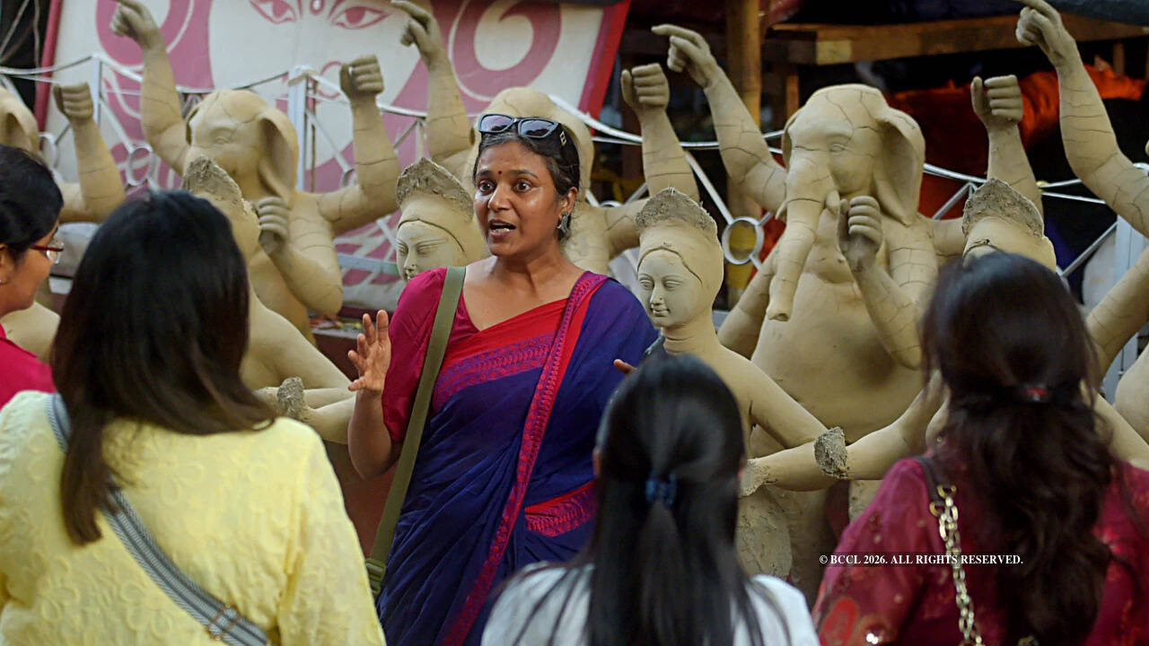 Archana Jain with the group of participants during the walk