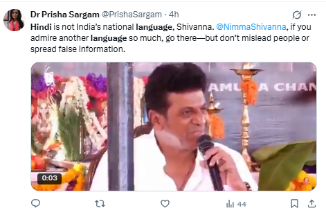 Twitter screenshot