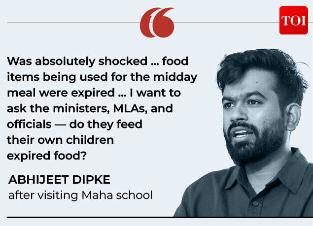 What CJP founder Abhijit Dipke said after visiting Maharashtra school