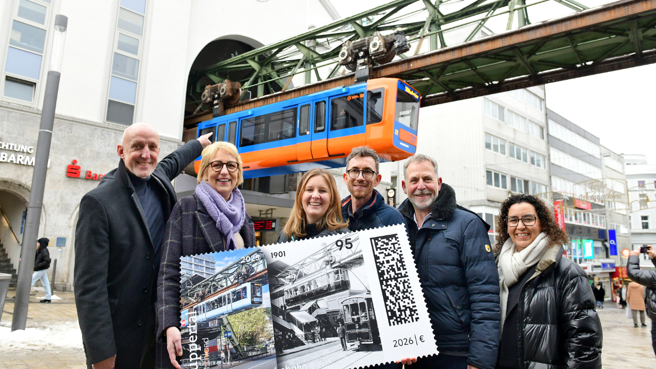 How Wuppertal is celebrating 125 years of its “flying train”