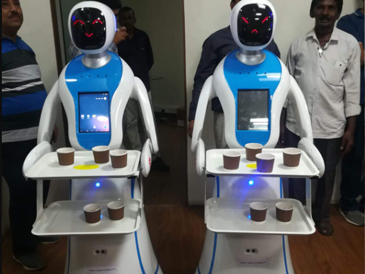 robots bring food When robots bring your food Ahmedabad News Times of India