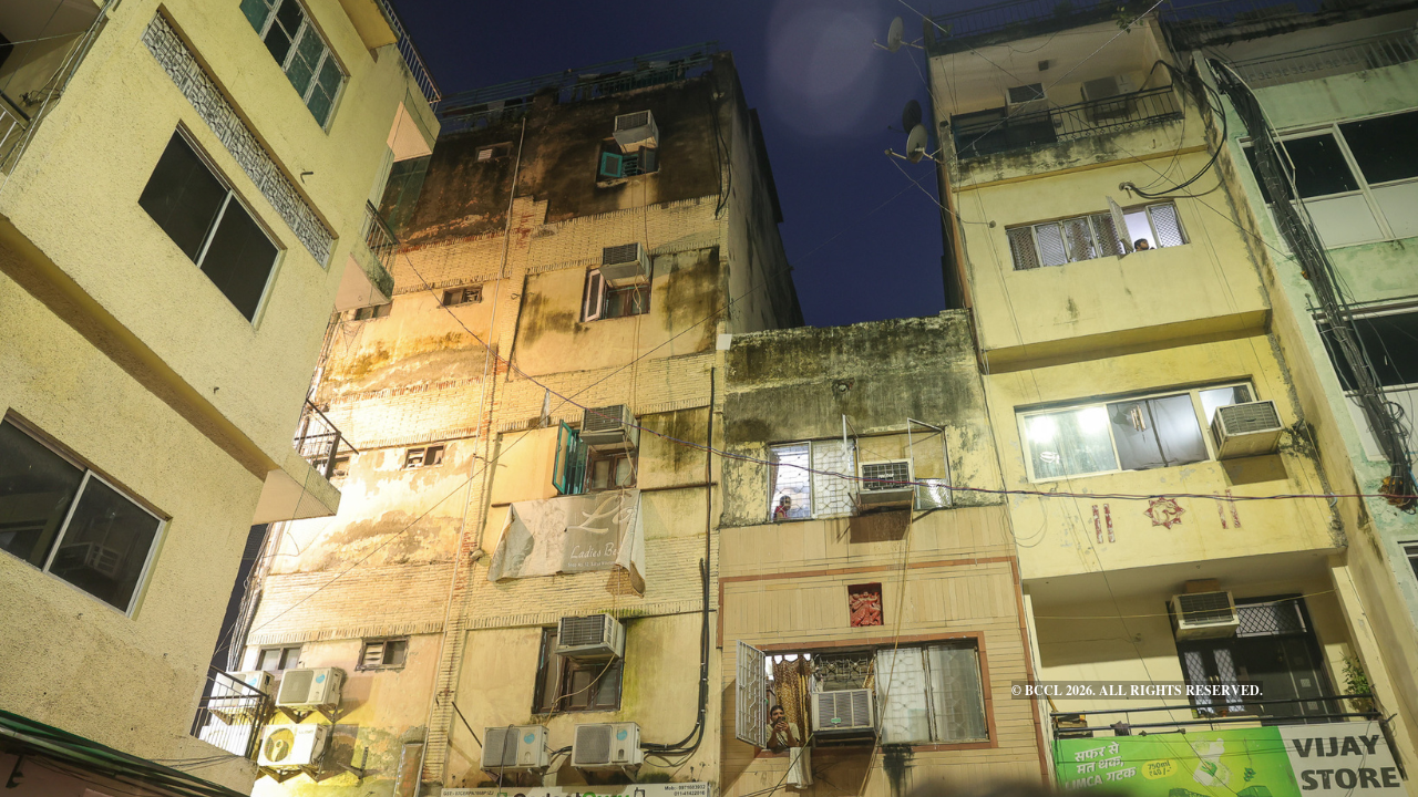 An MCD notice issued for one of the adjacent premises (pictured here) described the property as being in a “ruinous, dangerous condition” and warned that it posed a threat to anyone living in, using or even passing by the property