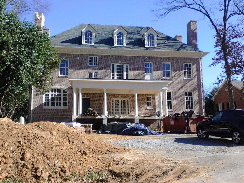 This historic Atlanta mansion was cut in half and moved 2 miles to survive