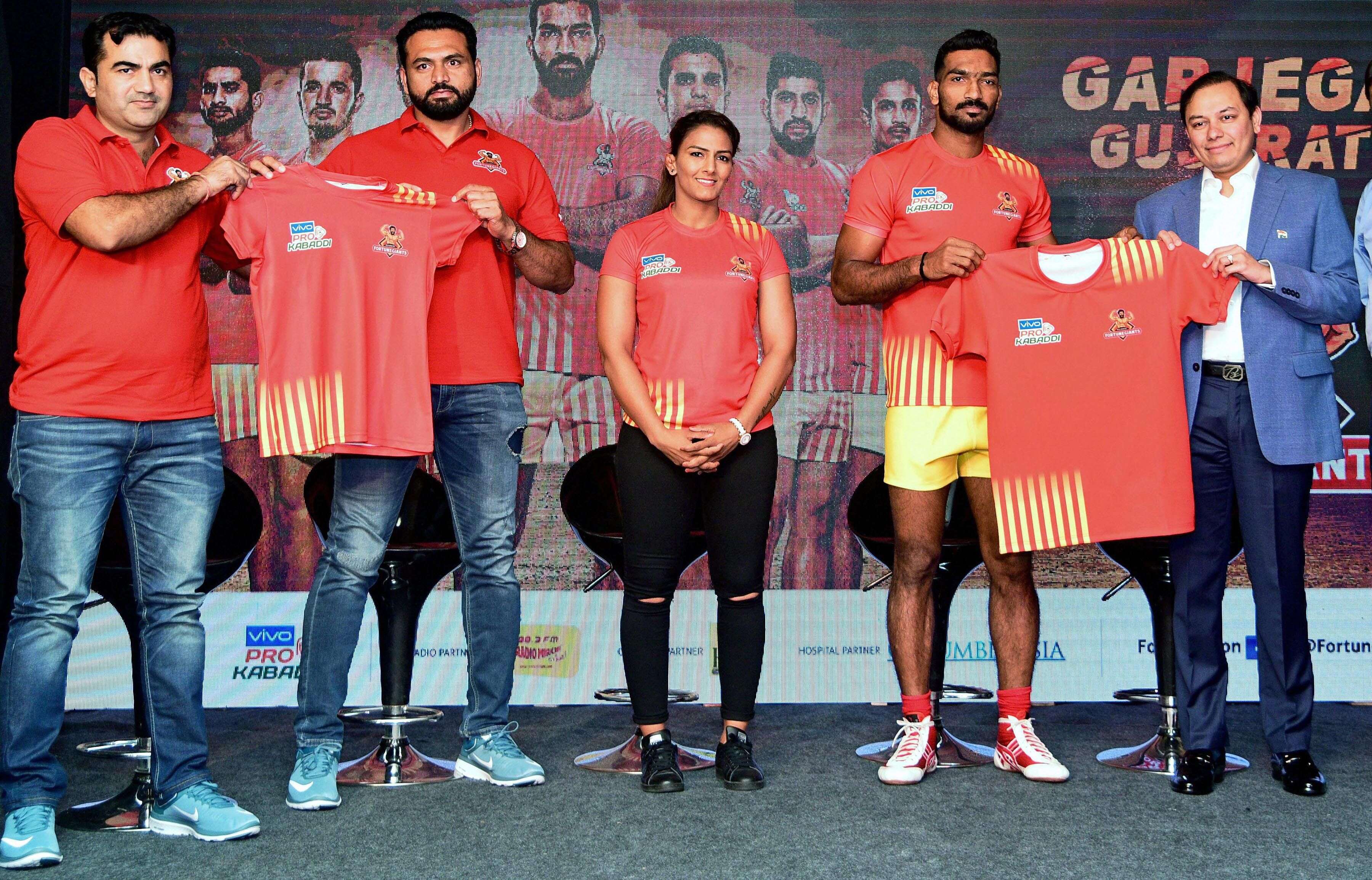 gujarat fortune giants Pro Kabaddi League First wins for Gujarat