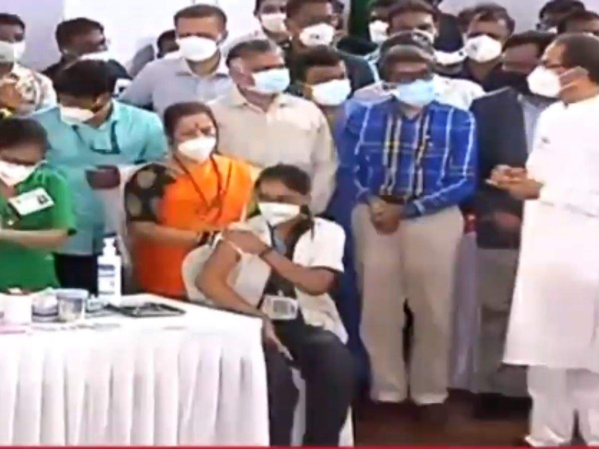 Maharashtra Chief Minister Uddhav Thackeray flags off state-wide vaccination drive, says " This is a revolutionary step"