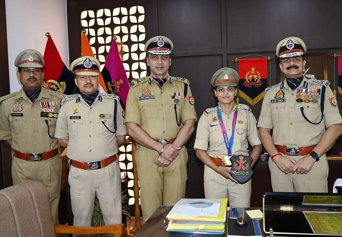 Asmita Dey has been promoted to DSP in UP Police