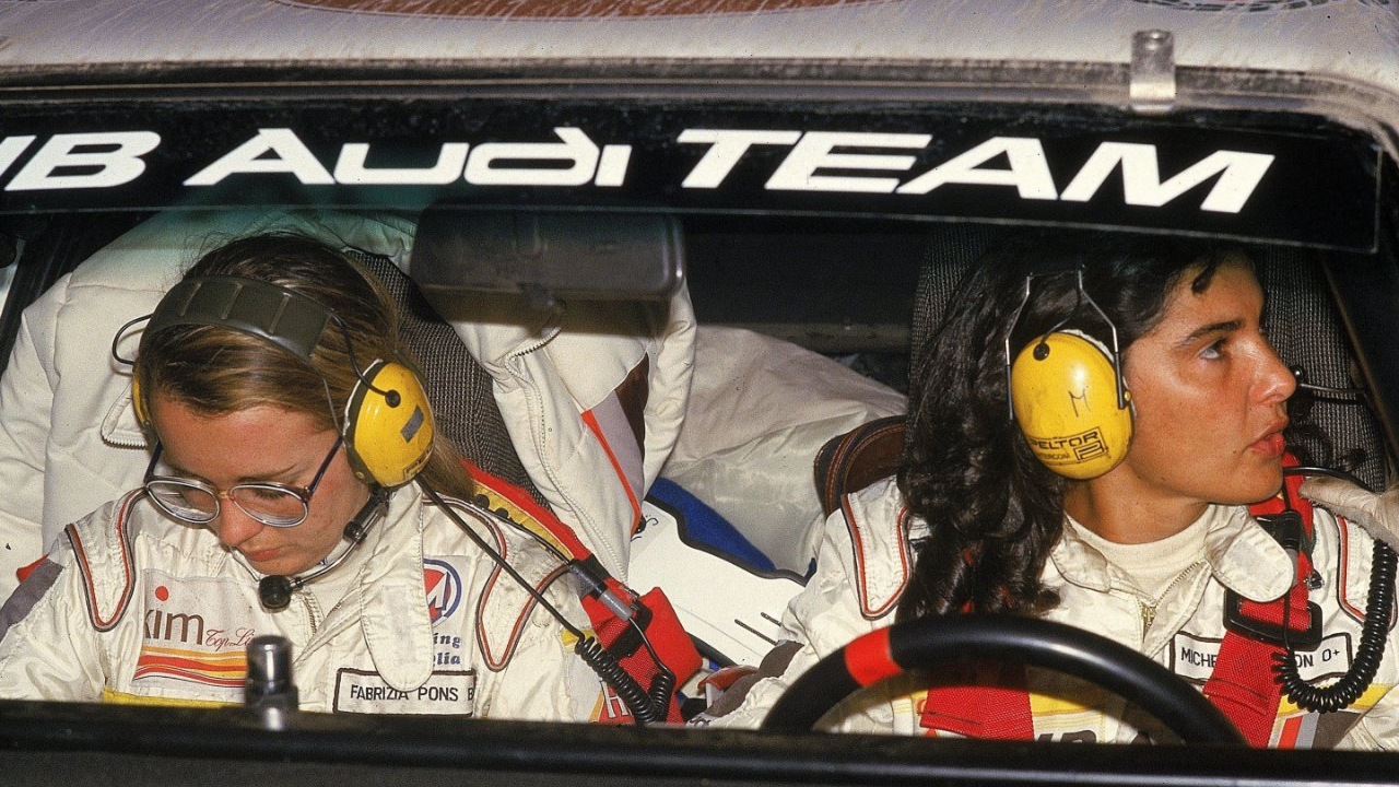 Mouton and her partner Pons. (Photo credit: Autoworld)