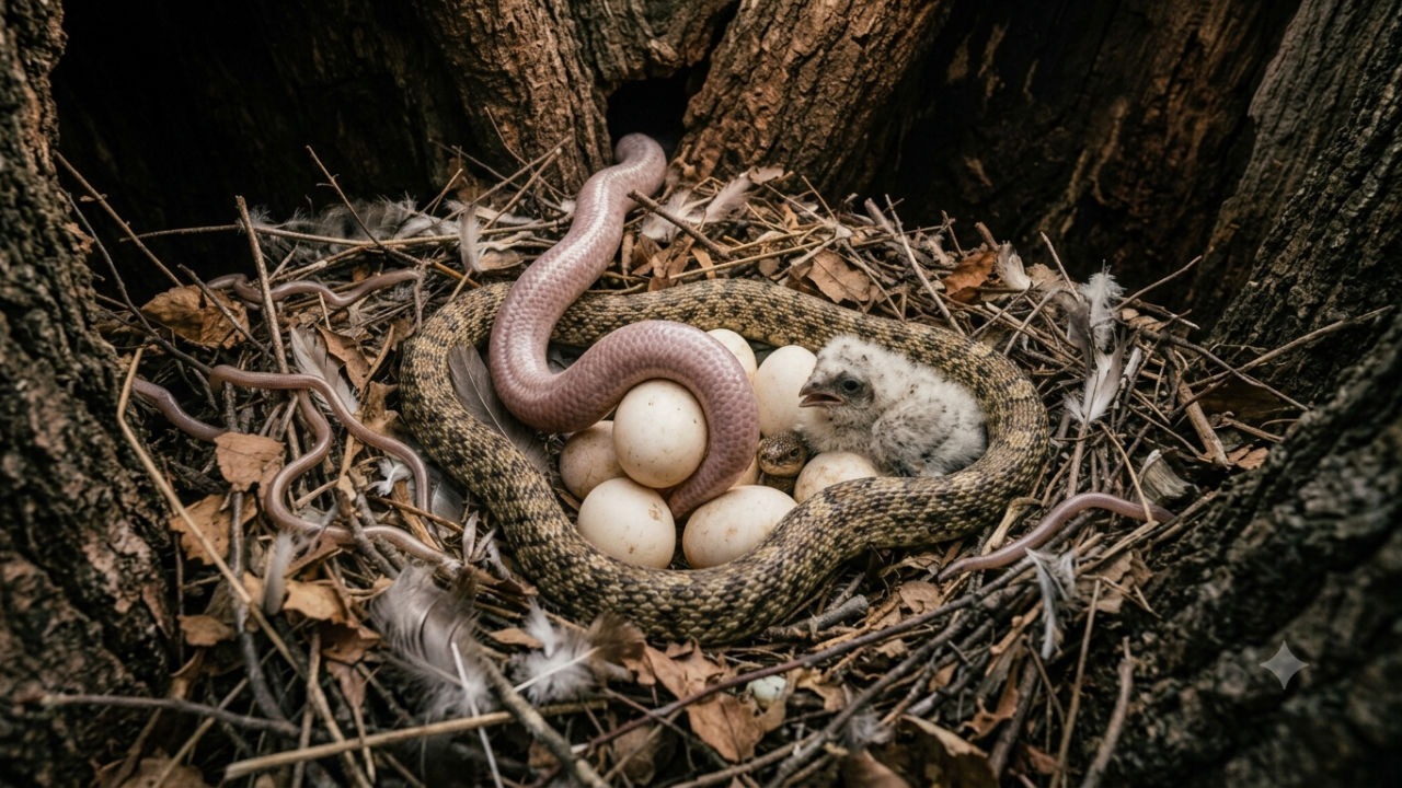 The surprising link between snakes and owl nest survival<br>