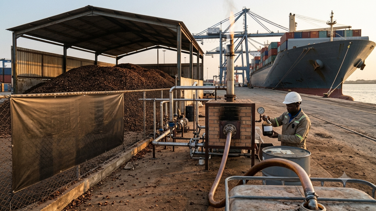 The Danish technology behind Indian cashew shell fuel<br>