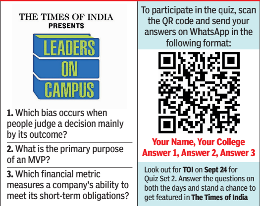 TOI to host Leaders on Campus in Thane