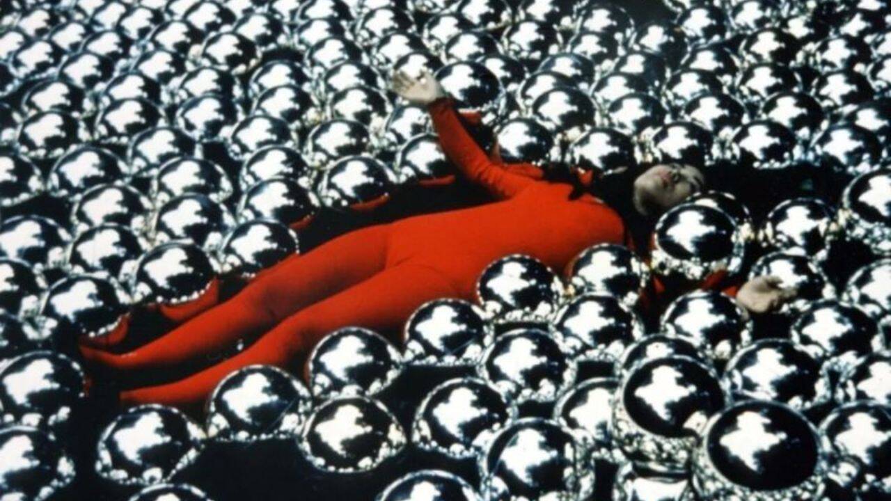 Kusama used 1,500 mirrored balls to claim her own space in Venice