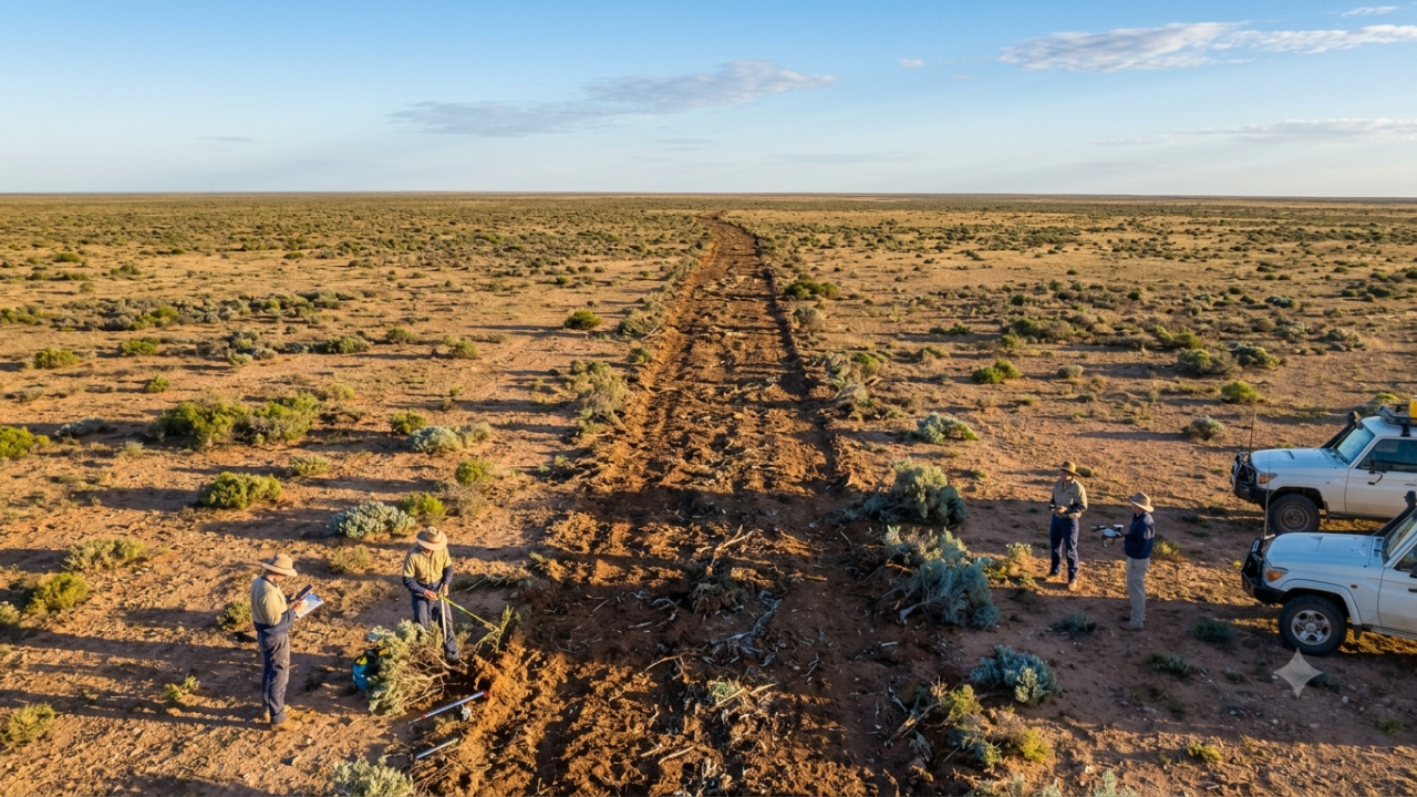 Physical evidence linked the scar to a powerful storm<br>