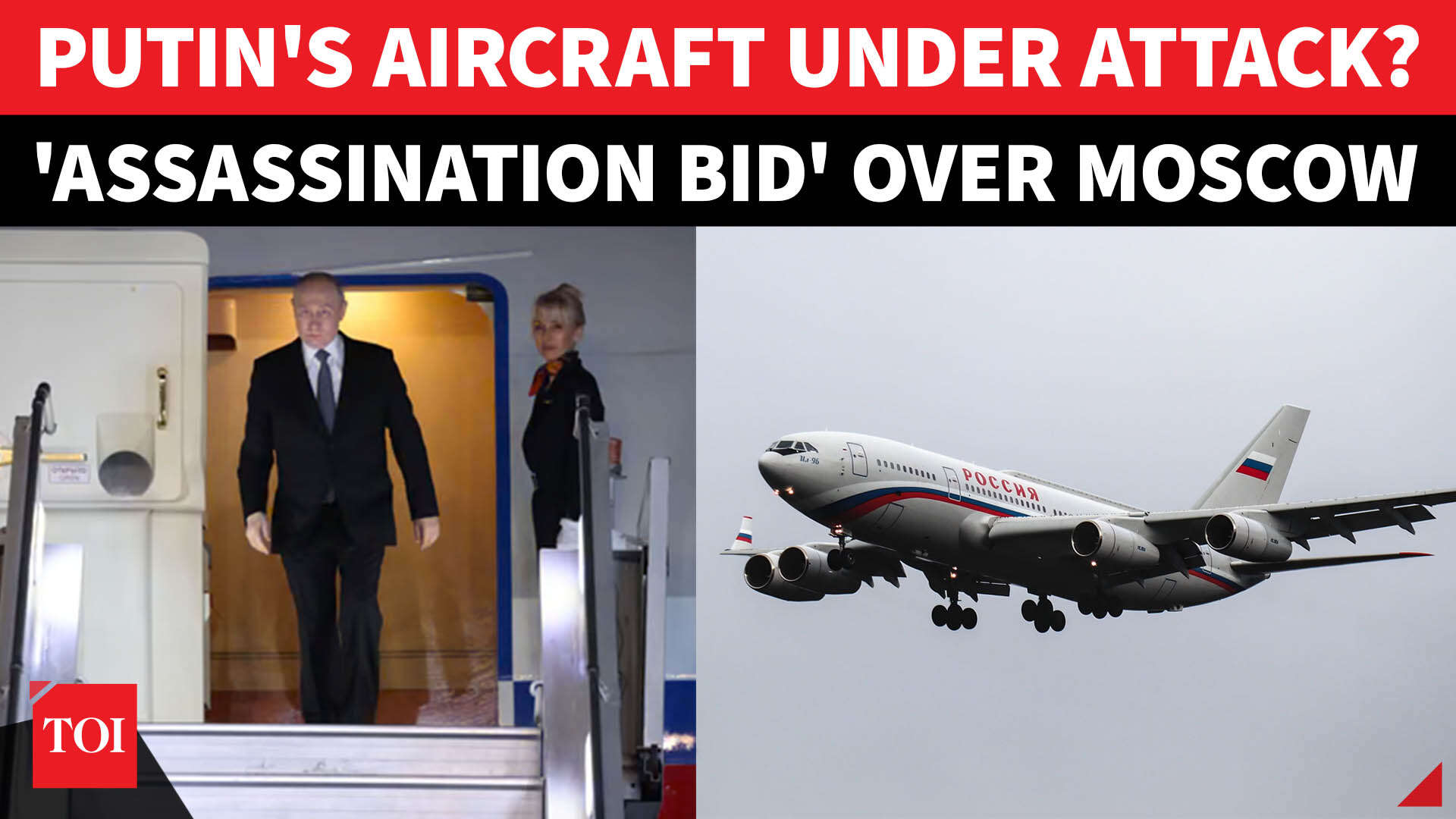 Was Putin Stuck in the Sky? Ukraine Drone Attack Closes Every Moscow Airport for 7 Hours