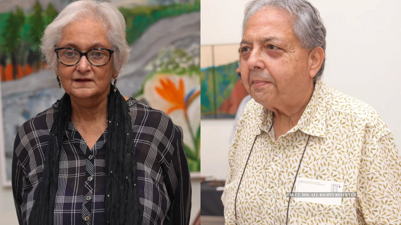 Namita Gokhale and Rajeev Lochan