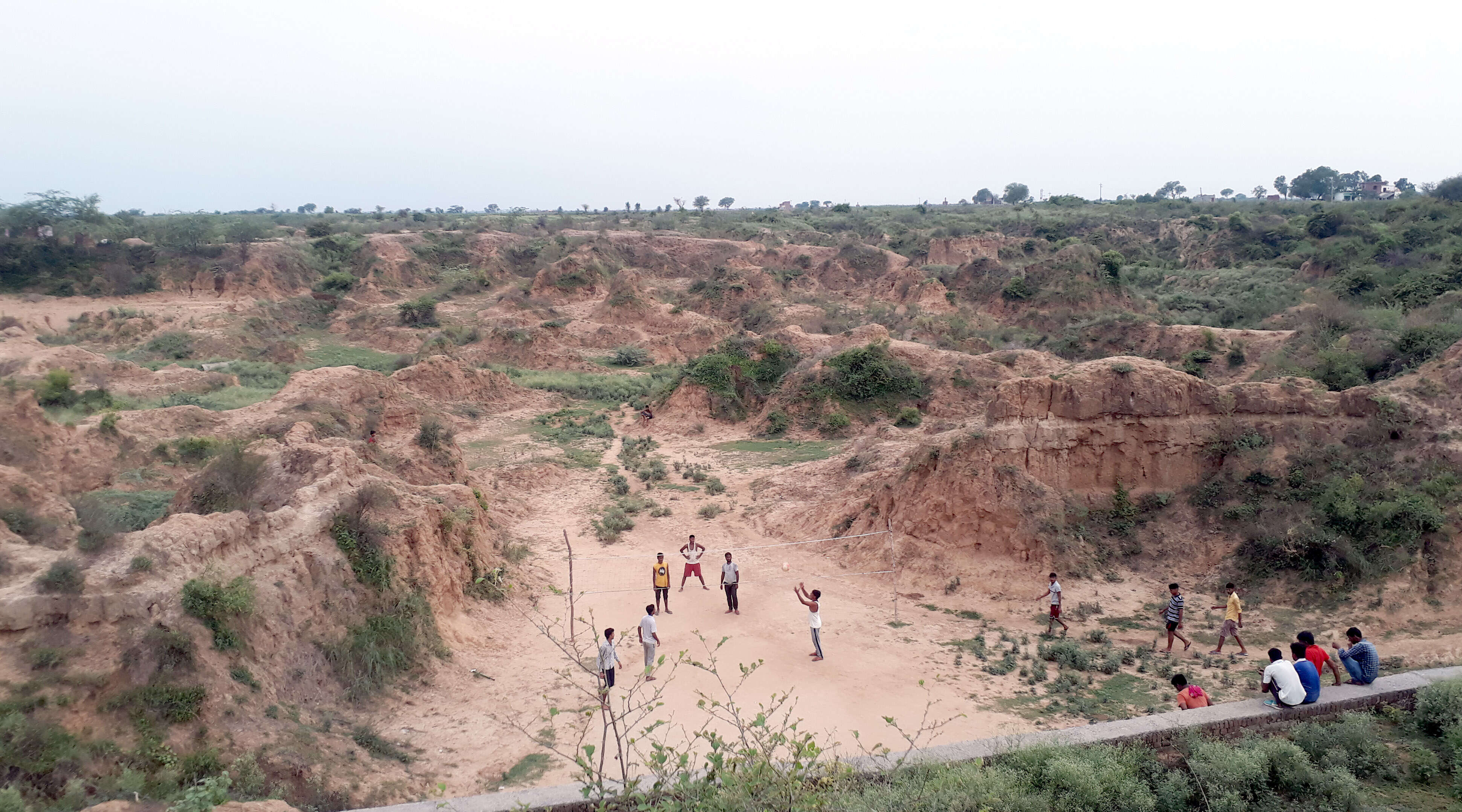 Four decade ago Chambal ravine was hideout of dreaded dacoits, now it serves purpose for physical and sports activity for local youths.