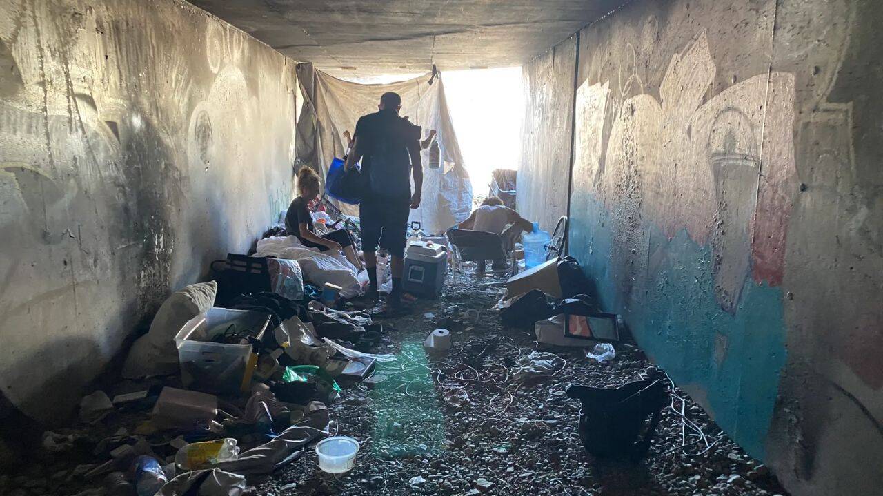 Volunteers and non-profits try to help people leave and begin a new life