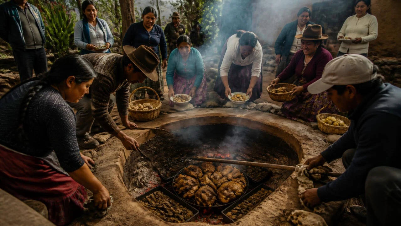 Why do some Indian villages still cook food underground? The centuries-old cooking technique that turns pits into natural ovens.