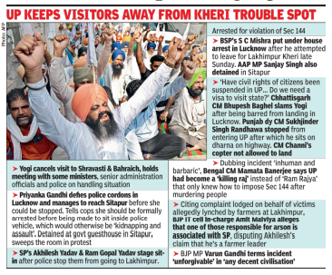 Kheri violence: Union min’s son booked for murder, judicial inquiry ordered