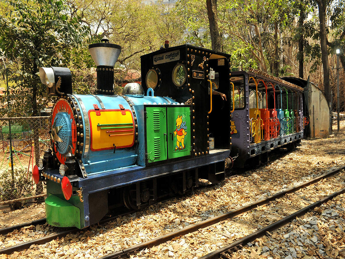 Toy train service Toy train at Cubbon Park ready to chug again on April 3