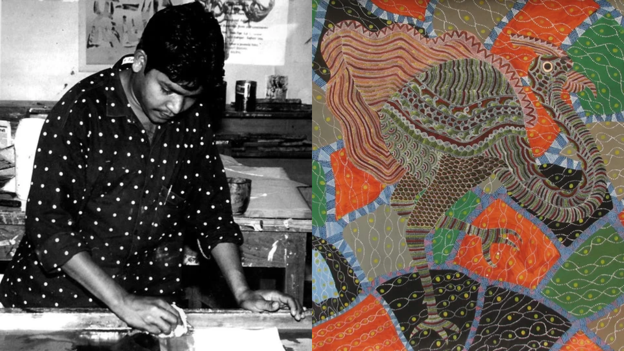 From painting village walls in Madhya Pradesh to exhibiting at the Pompidou Centre in Paris, Shyam took Gond art to an international audience.