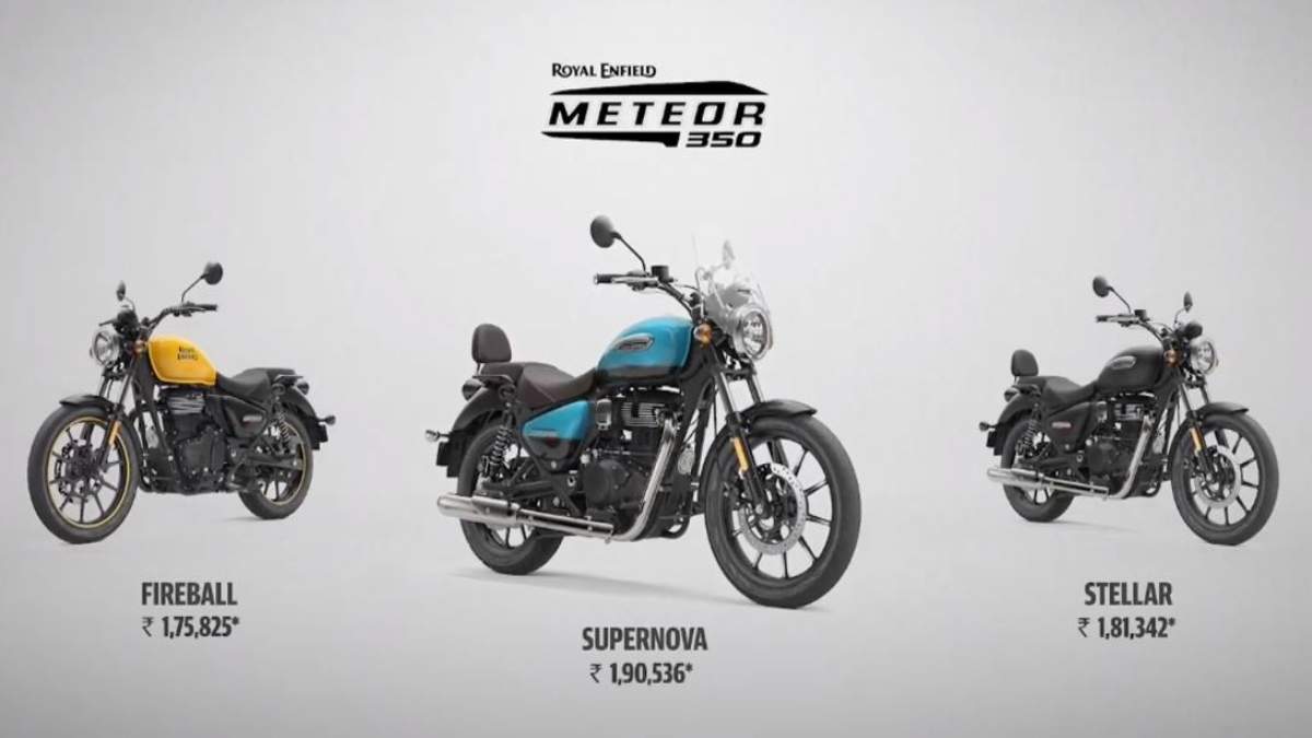 on road price of meteor 350