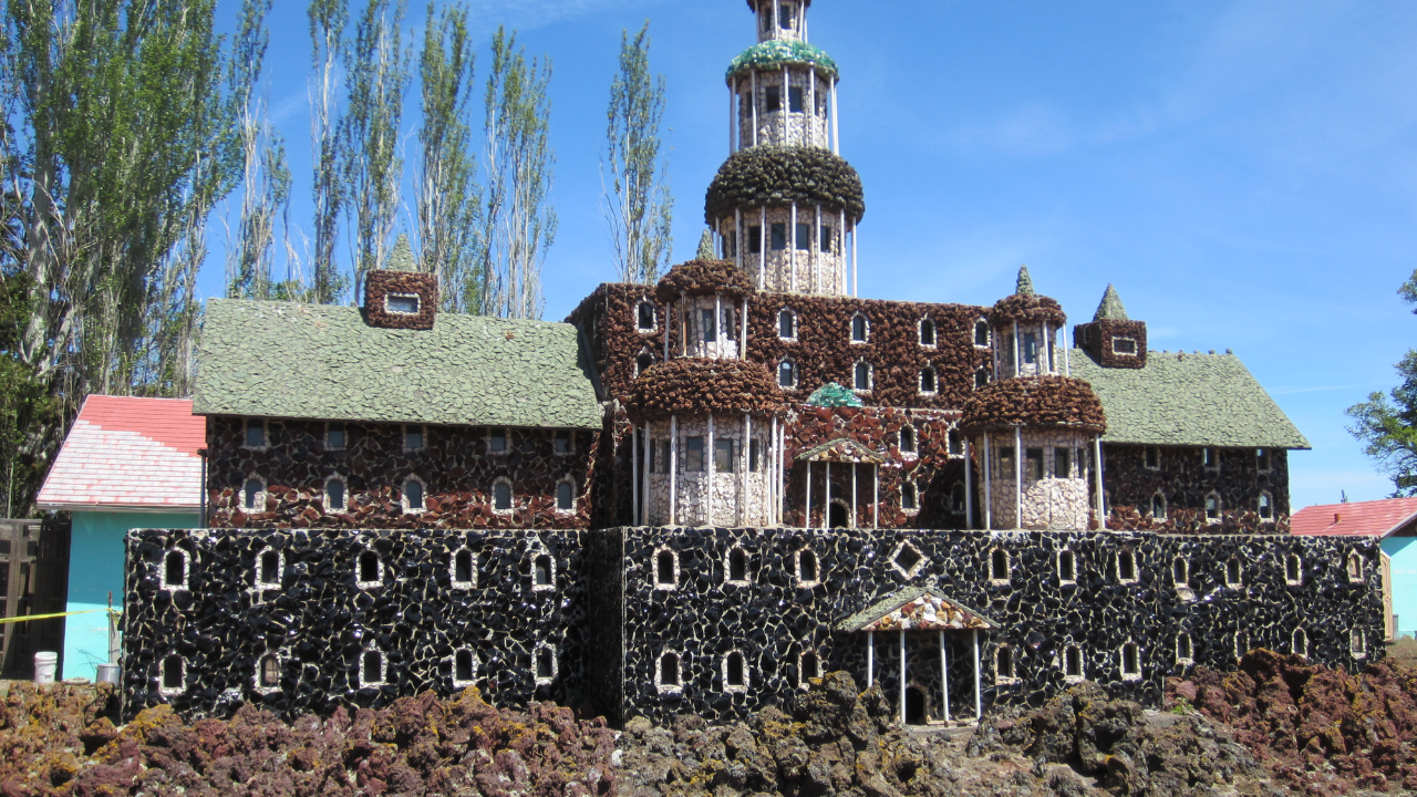 The stonework that put Petersen Rock Garden on the map