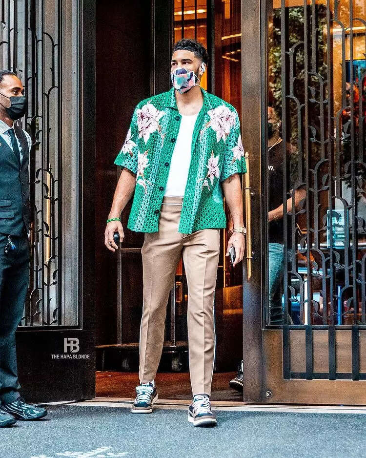 Trend alert: Crochet shirts for men are 