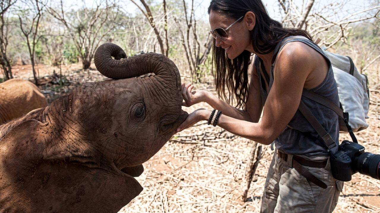 David Sheldrick Wildlife Trust’s elephant rescue programme<br>