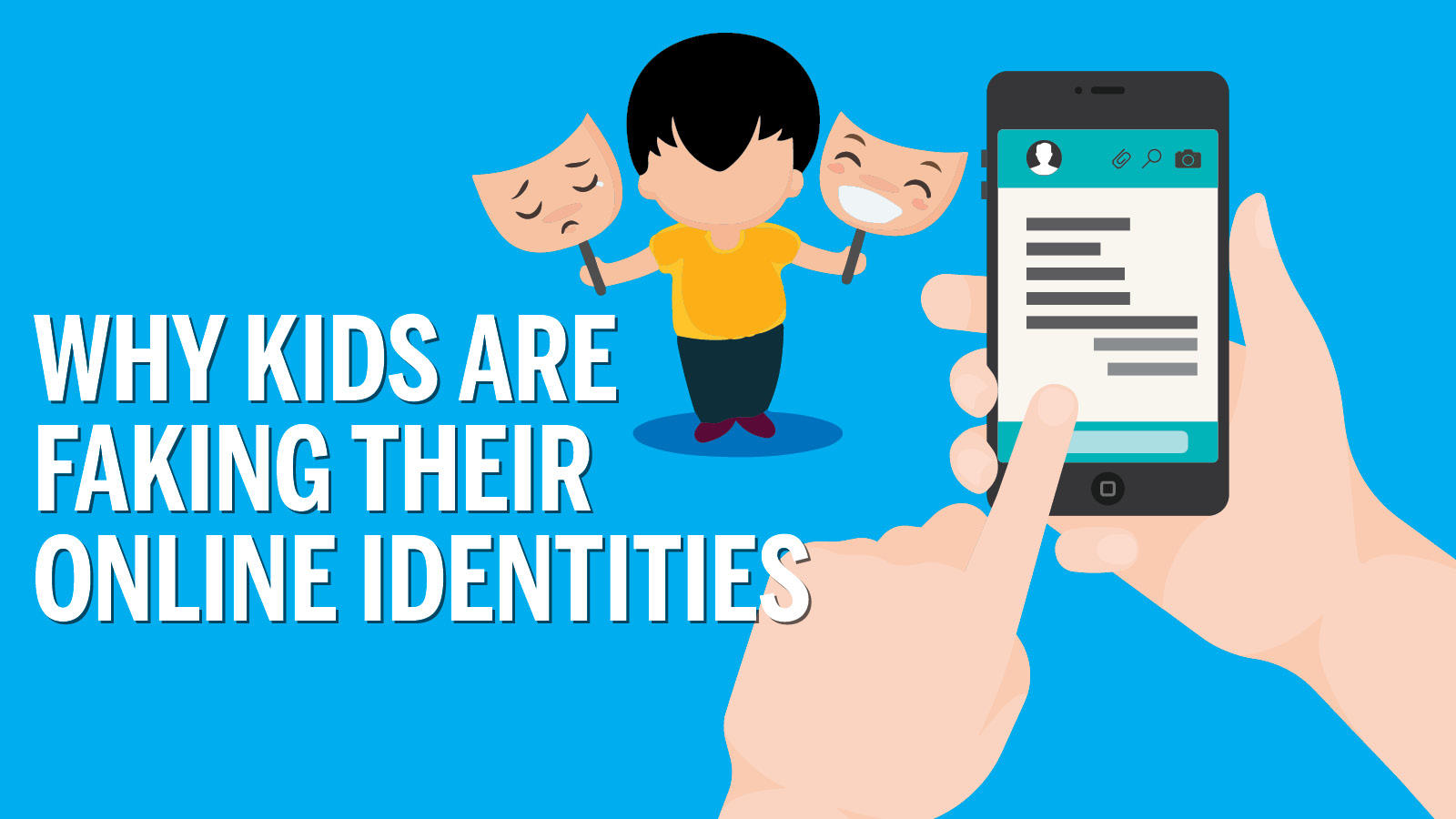 When kids fake identities for online fun - Times of India