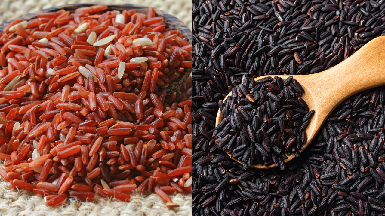 Black and Red Rice