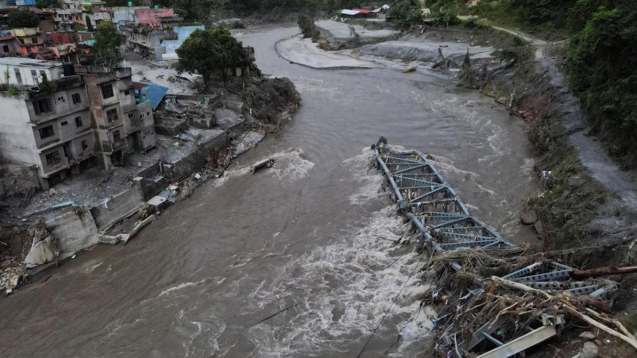 They were around 50 km from Pashupatinath Temple when the floods struck.(Photo credit: Reuters)