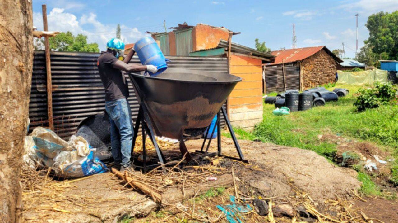 How is human poop becoming fertiliser for 1,000 farmers