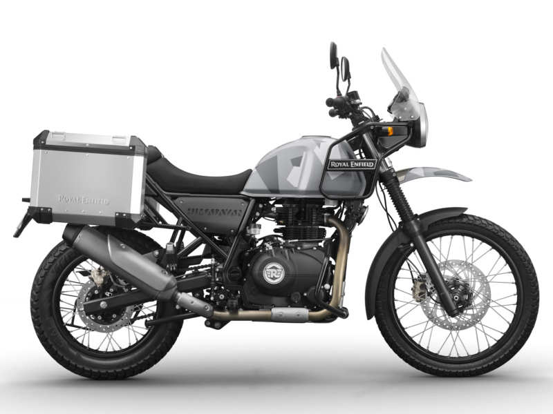 aluminium panniers for royal enfield himalayan