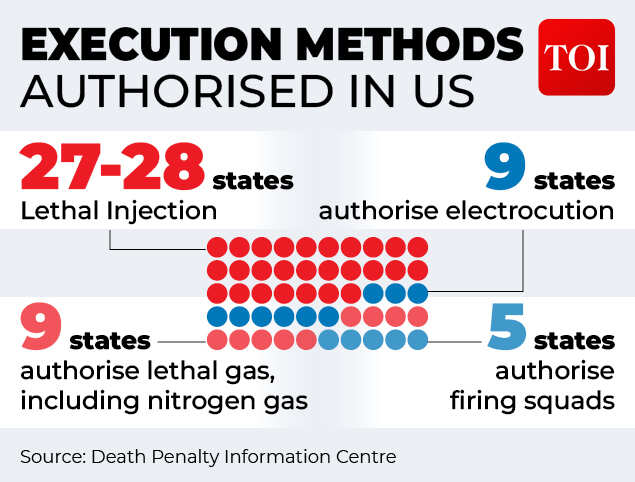 What are the other execution methods authorised in the US?