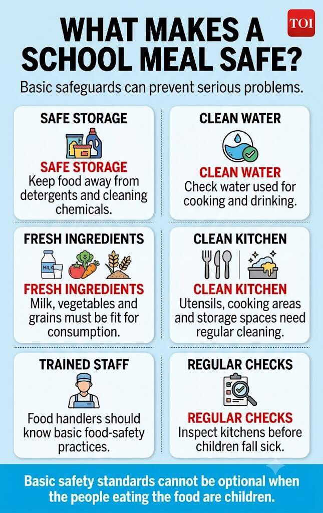 School meal safety six safeguards that matter