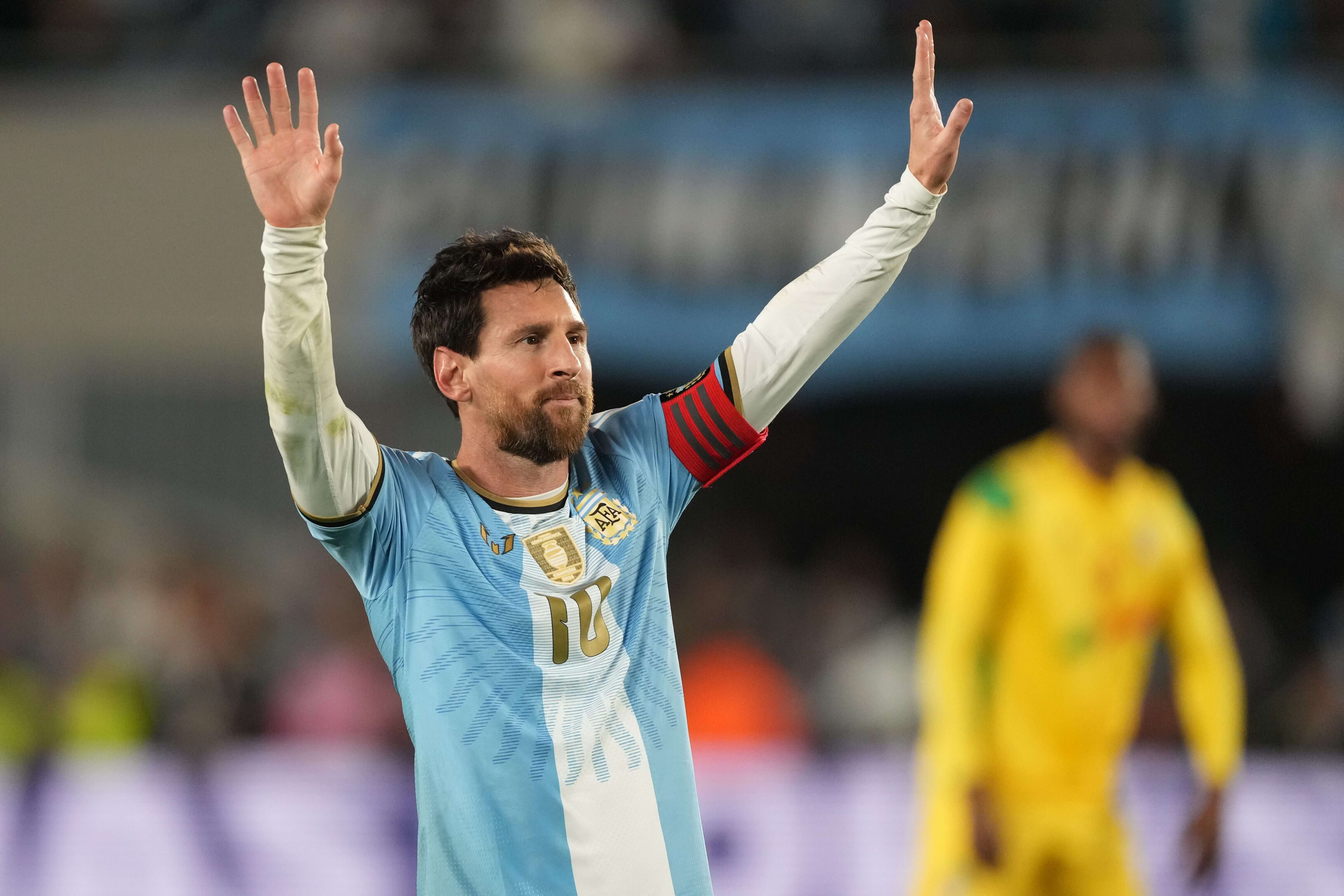 Argentina Messi Farewell Soccer