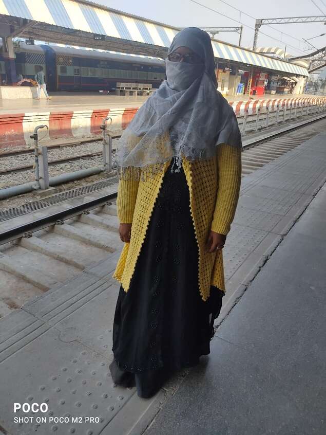 Thank you railways! Nazia did not miss her exam | India News