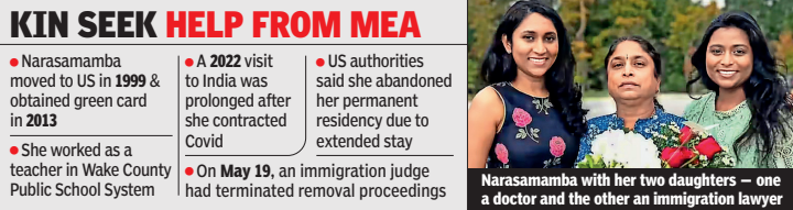 AP woman detained in US despite court relief