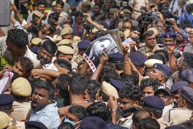 Protest against CEC over SIR process in Delhi Jantar mantar protest