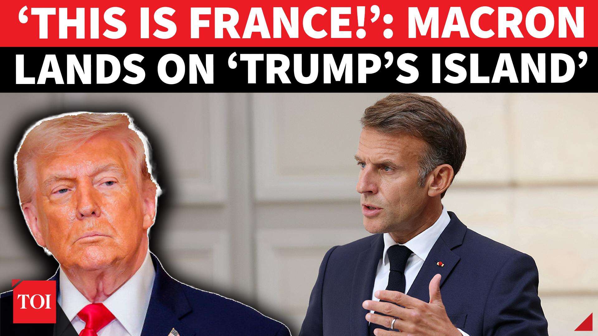 Trump’s America Map Backfires; Macron, Carney Unite On French Territory ‘Annexed’ Online